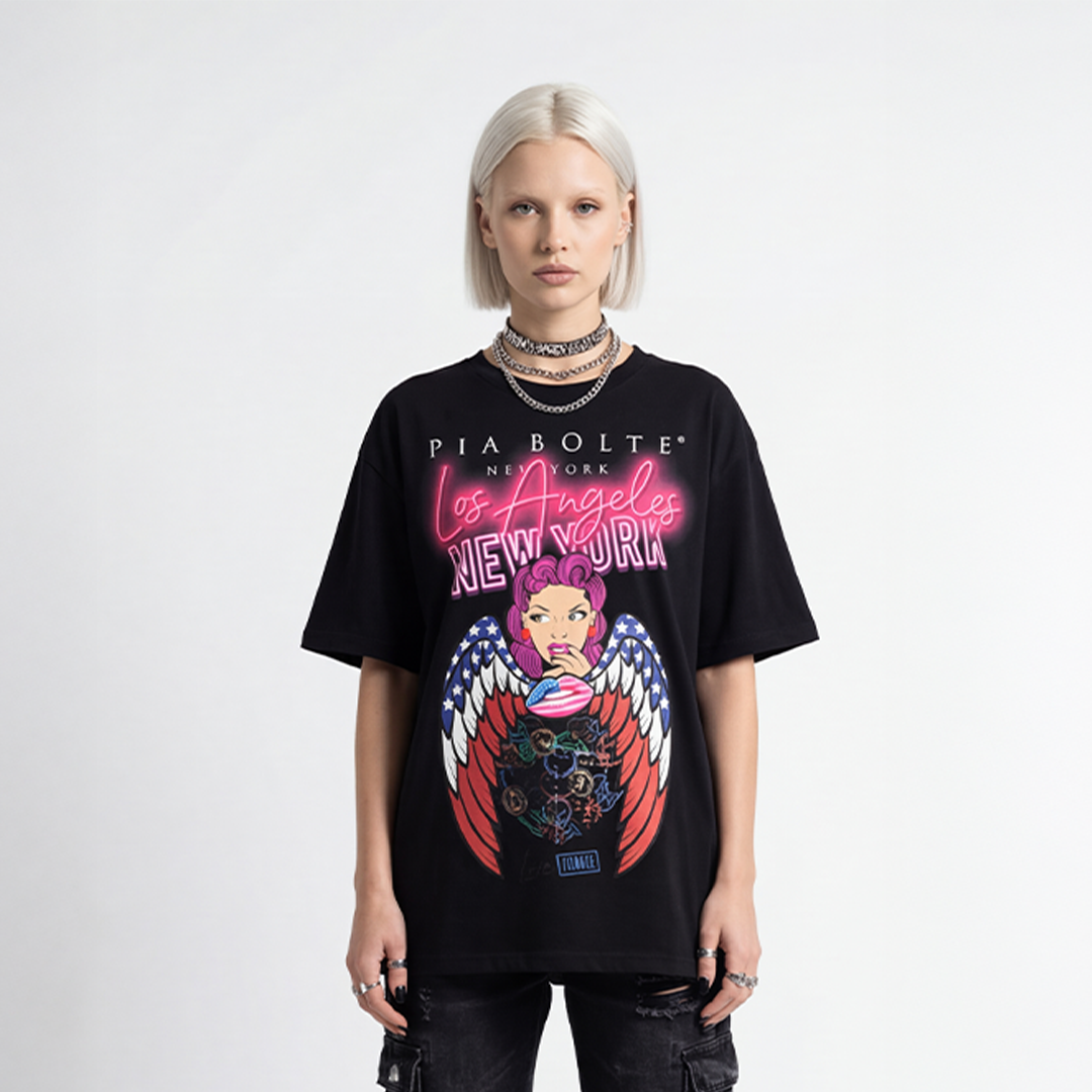 T-Shirt LA love NYC