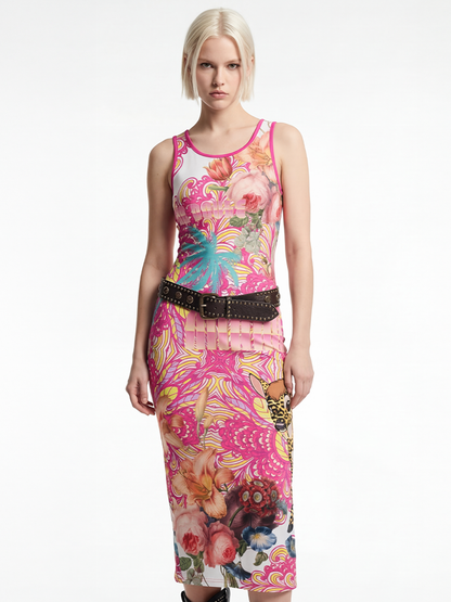 PIA BOLTE® Kleid - Miami flower power ᴸᴵᴹᴵᵀᴱᴰ - PIA BOLTE® COUTURE