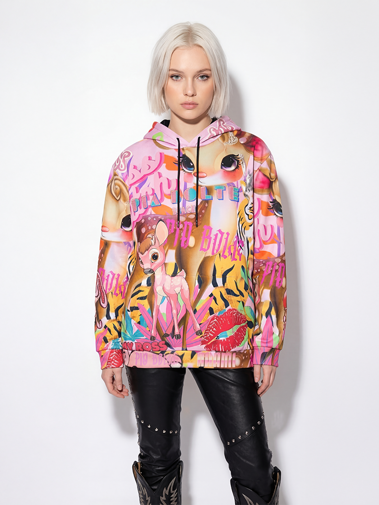 Pullover Hoodie sweet Bambii kiss💋 - PIA BOLTE® COUTURE