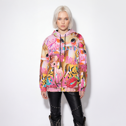 Pullover Hoodie sweet Bambii kiss💋