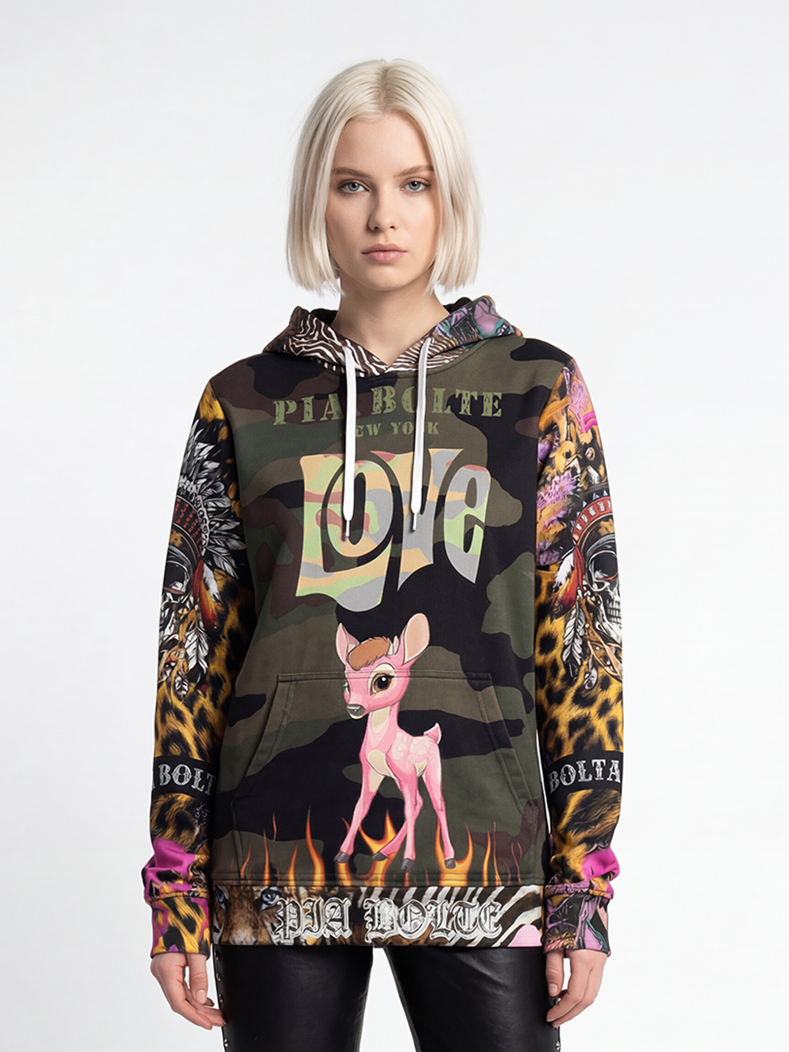 PIA BOLTE® Hoodie Bambii Tiger - PIA BOLTE® COUTURE