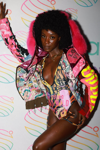 PIA BOLTE® Badeanzug - Miami Tiger