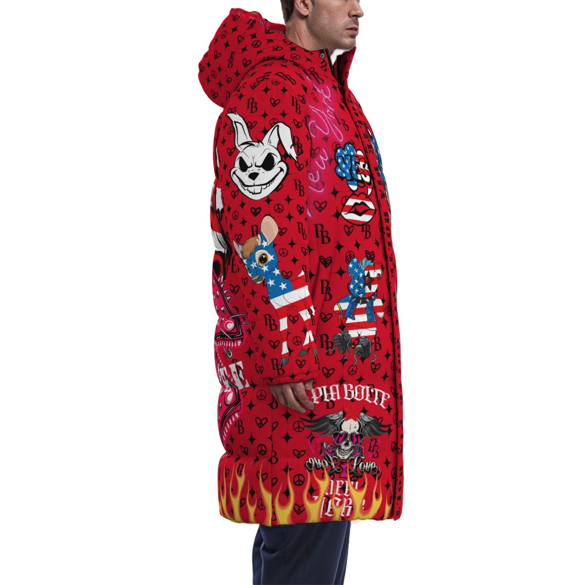 PIA BOLTE® Winter Mantel - PUNK ICON unisex