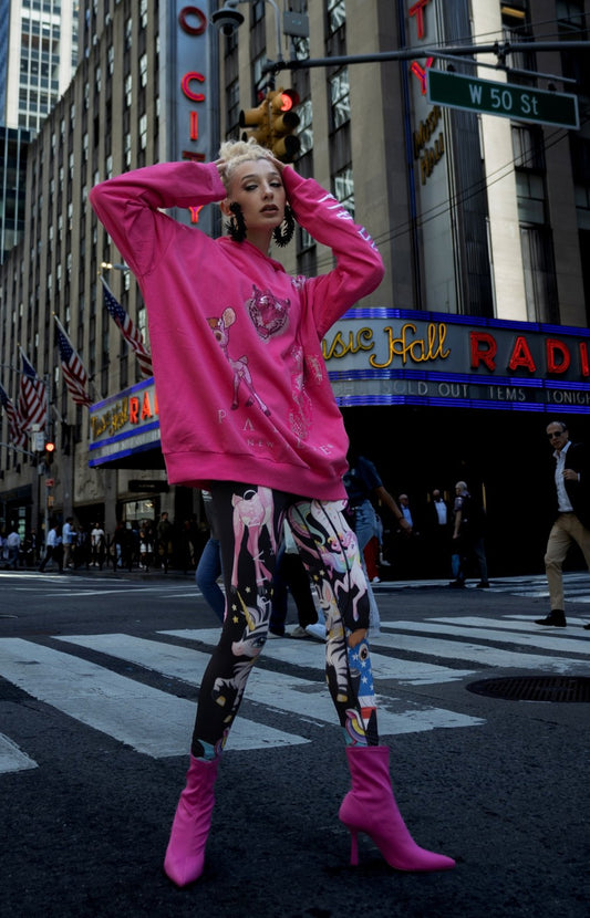 Hoodie Strass Stones NYFW25