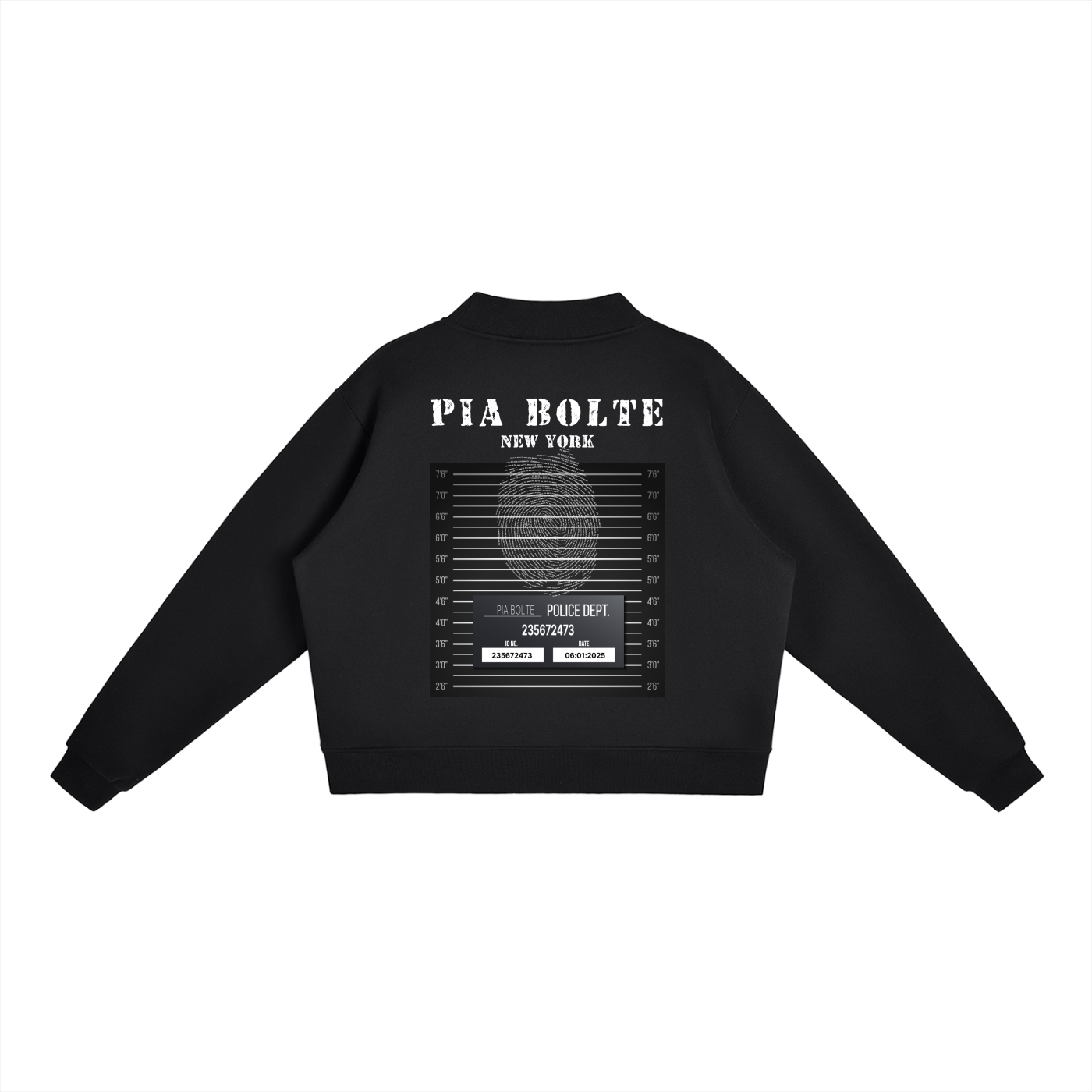 SWEATSHIRT Prisoner Rockstar Fleeced ʟɪᴍɪᴛᴇᴅ - PIA BOLTE® COUTURE