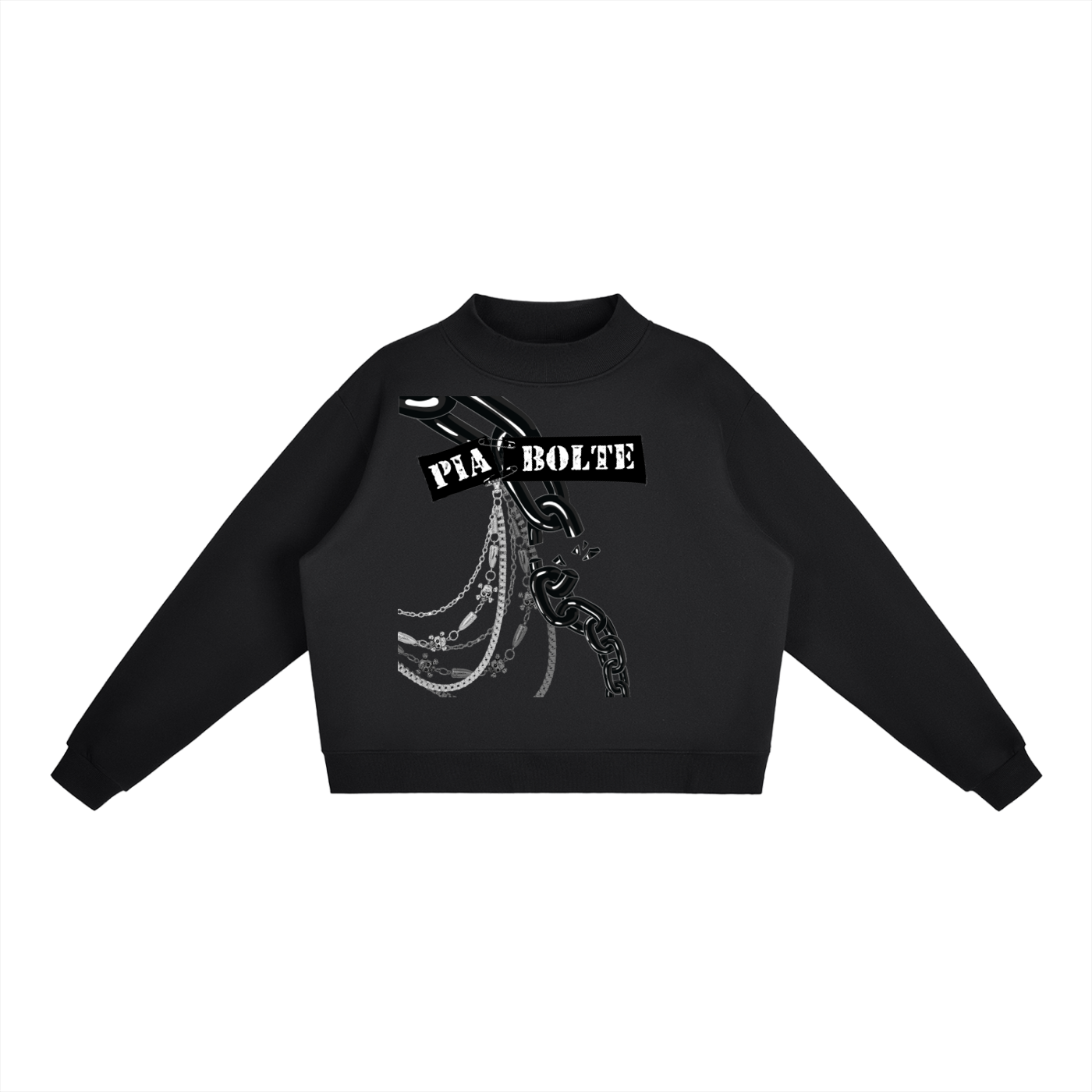 SWEATSHIRT Prisoner Rockstar Fleeced ʟɪᴍɪᴛᴇᴅ - PIA BOLTE® COUTURE