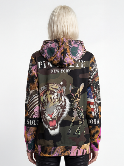 PIA BOLTE® Hoodie Bambii Tiger - PIA BOLTE® COUTURE
