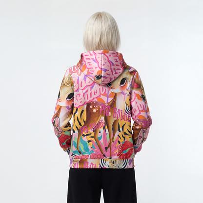 Pullover Hoodie sweet Bambii kiss💋