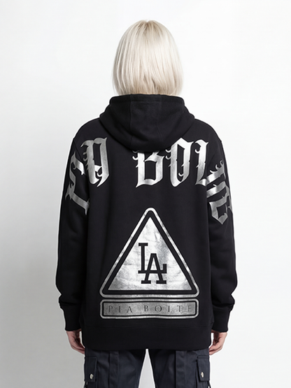 Hoodie LA black gold or silver - PIA BOLTE® COUTURE