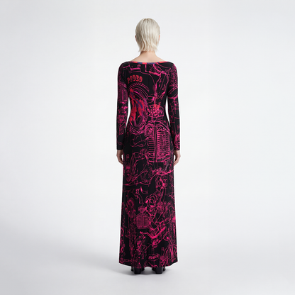 PIA BOLTE® RUNWAY VELVET DRESS – Midnight Statement