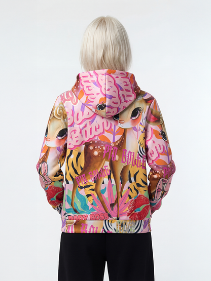 Pullover Hoodie sweet Bambii kiss💋 - PIA BOLTE® COUTURE