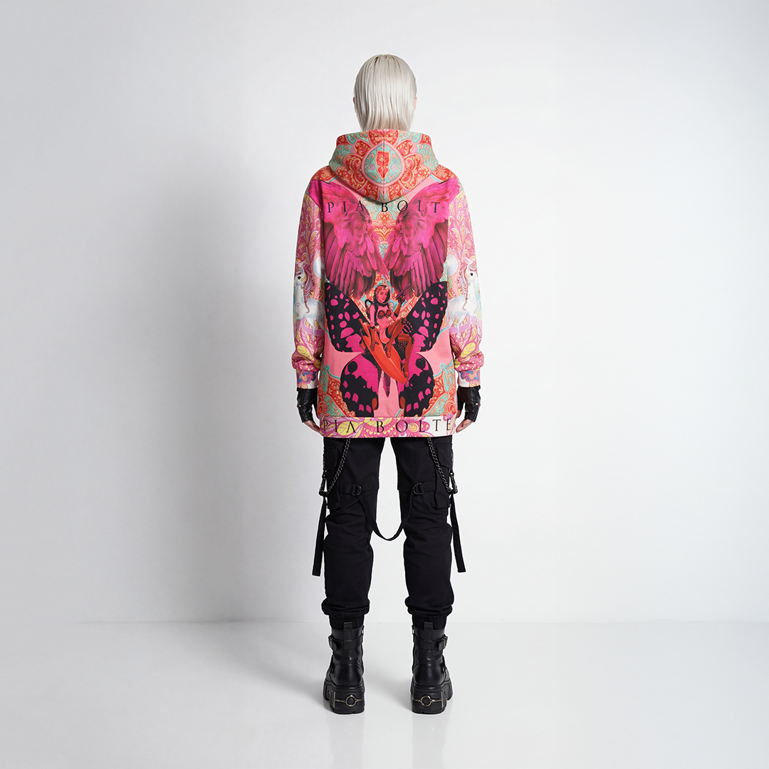 PIA BOLTE® Hoodie - New York wings butterfly