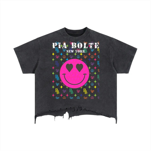 PIA BOLTE® T-Shirt Dark Smile Society