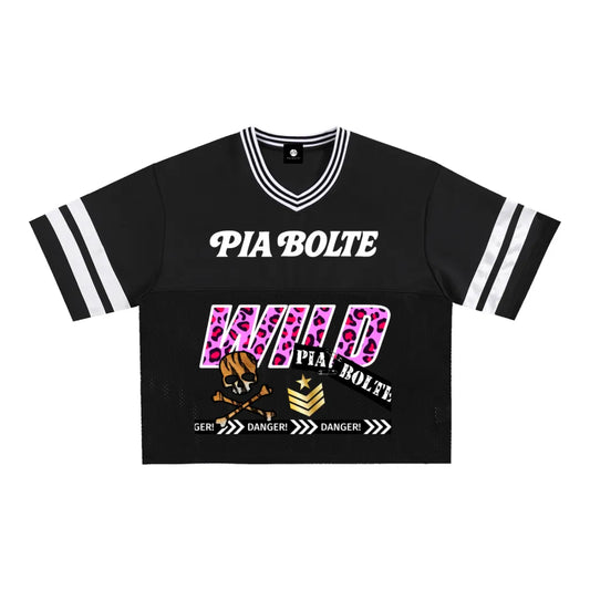 PIA BOLTE® Wild Varsity Polo Shirt - PIA BOLTE® COUTURE