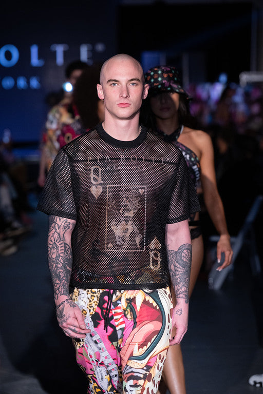 PIA BOLTE® Netz-Shirt - Rodeo Queen x Skull Bunny