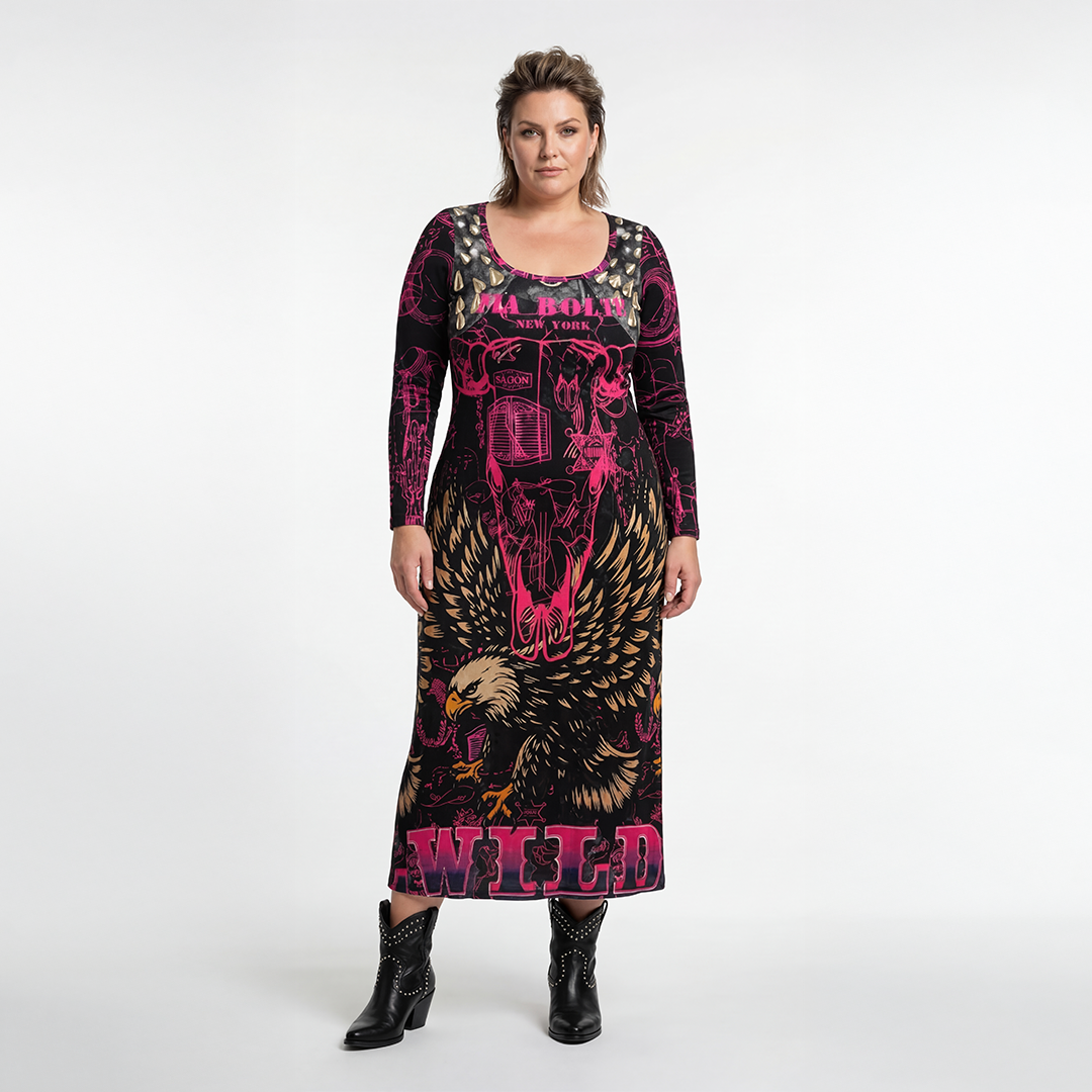 PIA BOLTE® RUNWAY VELVET DRESS – Midnight Statement