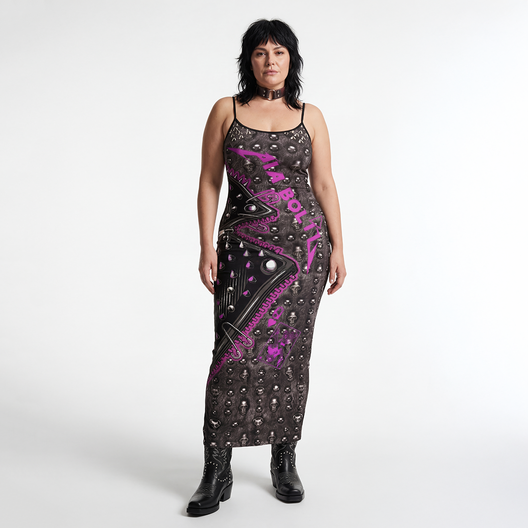 PIA BOLTE® NY PARTY MESH DRESS – Midnight Heat