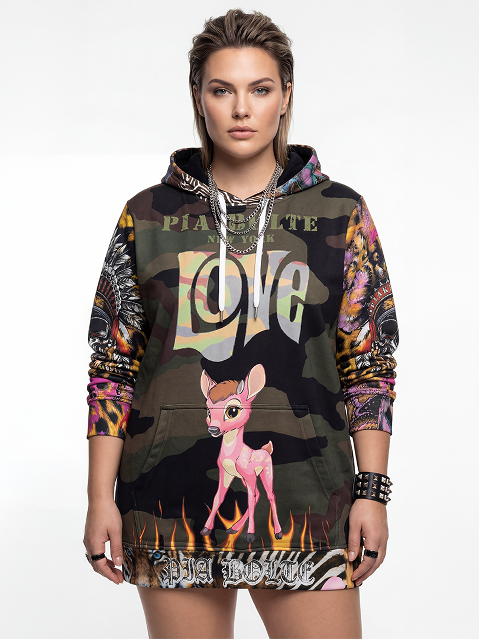 PIA BOLTE® Hoodie Bambii Tiger - PIA BOLTE® COUTURE