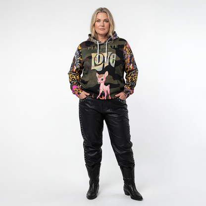 PIA BOLTE® Hoodie - camouflage Bambii Tiger