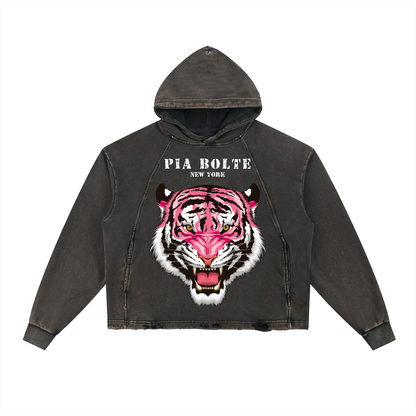 PIA BOLTE® Hoodie - Pink Tiger