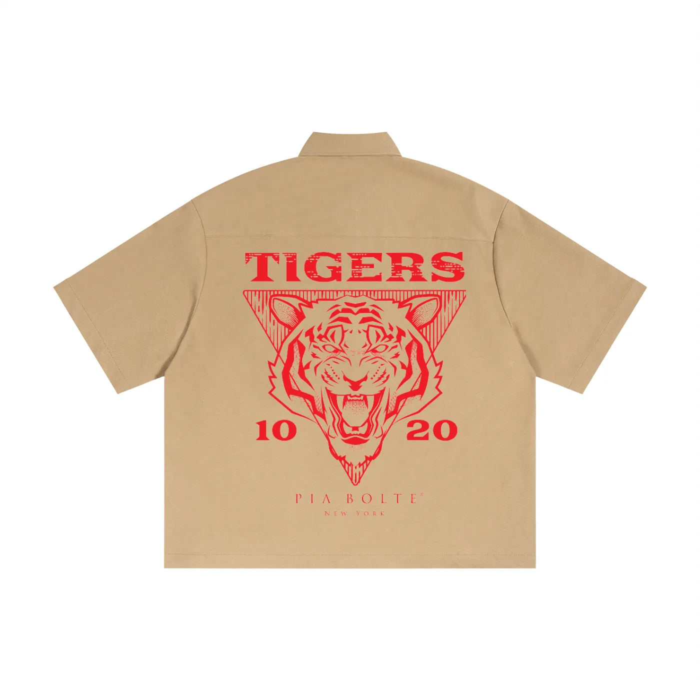 PIA BOLTE® Tigers Resort Shirt – Sand Edition
