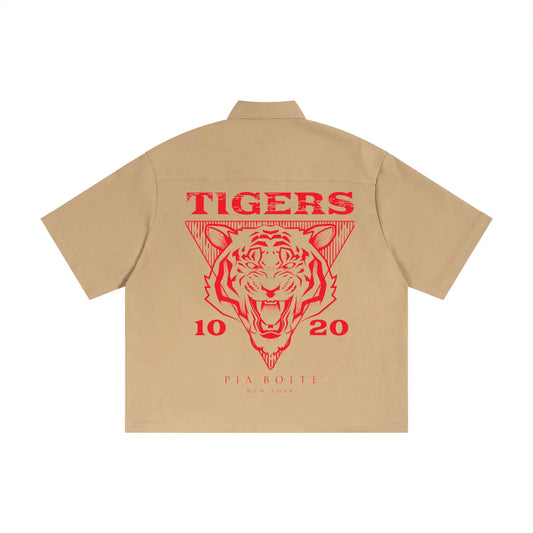 PIA BOLTE® Tigers Resort Shirt – Sand Edition