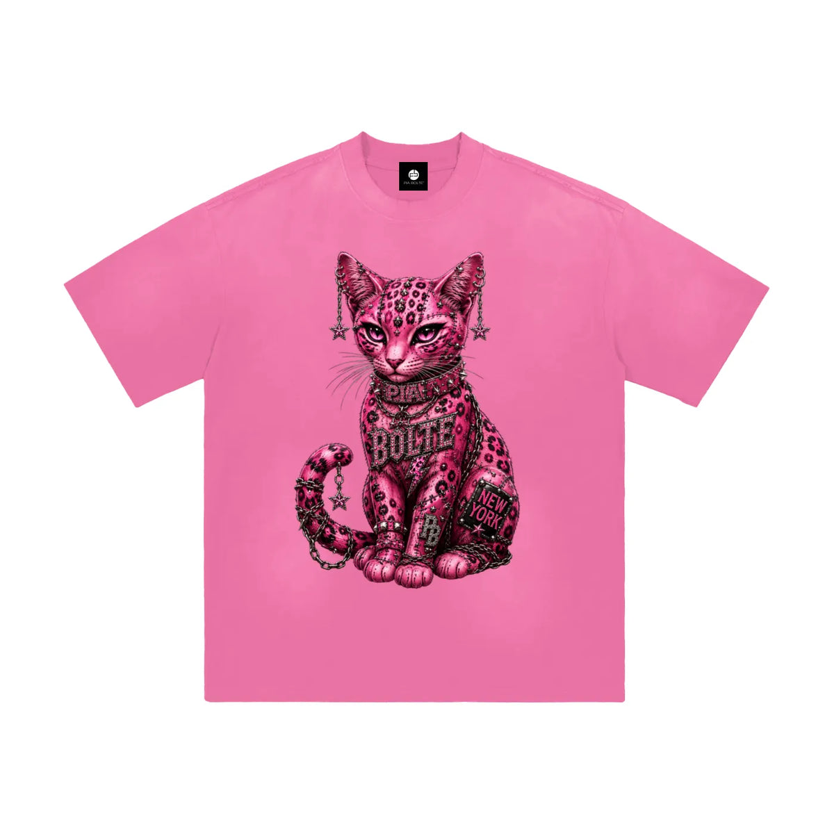 PIA BOLTE® NEW YORK MATRYOSHKA RAW-HEM T-SHIRT