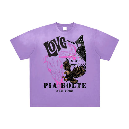 PIA BOLTE® T-Shirt Love Rebell (unisex) - PIA BOLTE® COUTURE