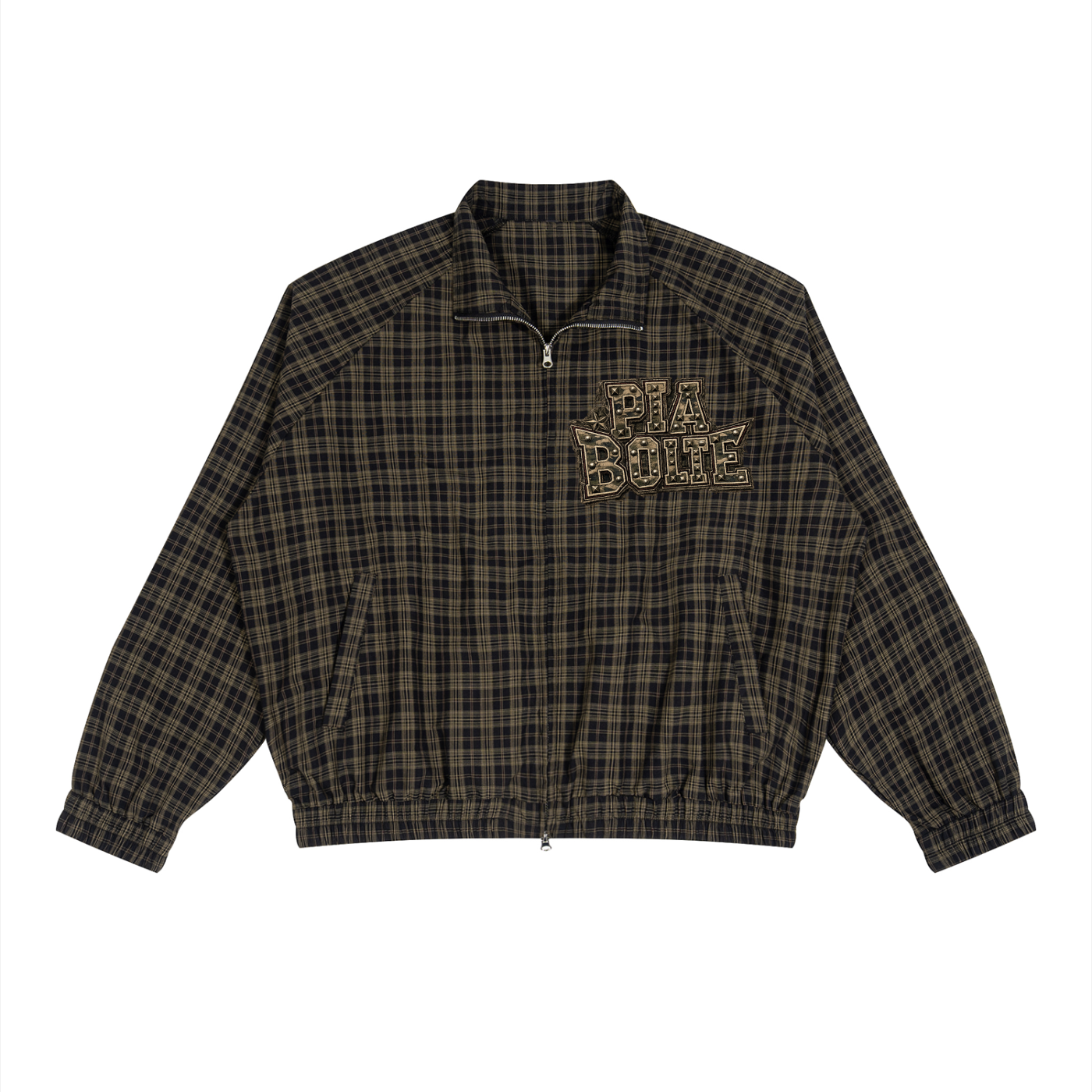 PIA BOLTE® Grunge Tartan Zip Jacket unisex