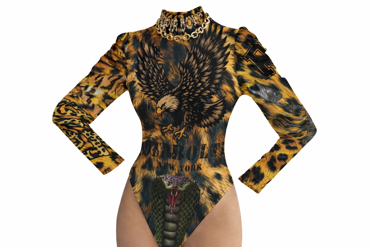 PIA BOLTE® Statement Body – Golden Eagle Leo Edition - PIA BOLTE® COUTURE