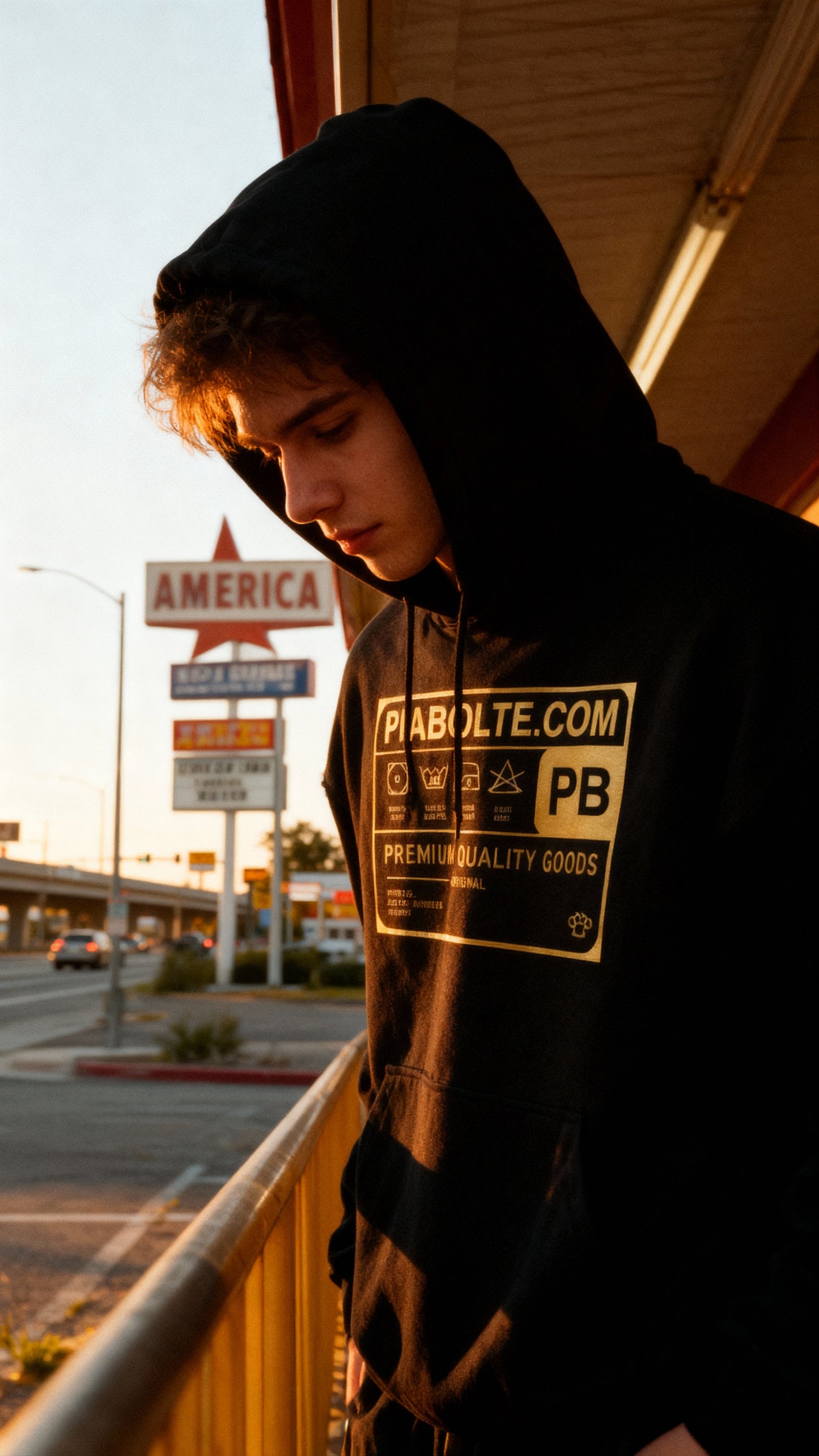 PIA BOLTE® Hoodie - Golden Retro Label