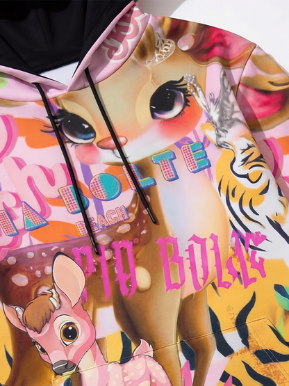 Pullover Hoodie sweet Bambii kiss💋 - PIA BOLTE® COUTURE