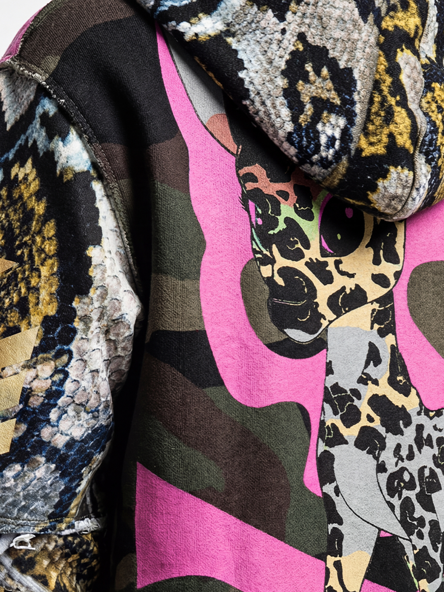 Hoodie jacket military Bambii - PIA BOLTE® COUTURE