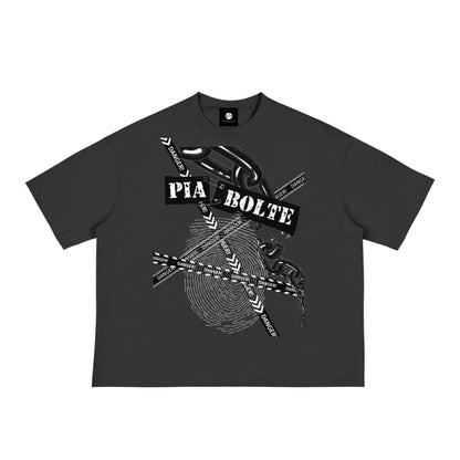PIA BOLTE® Criminal Identity Tee – Shadow Grey