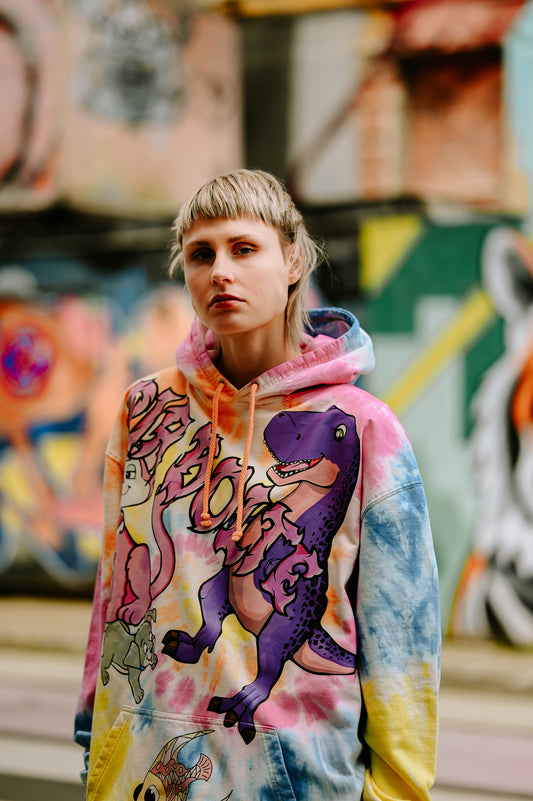 Hoodie LA batic Animal