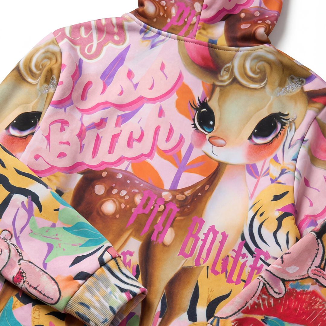 Pullover Hoodie sweet Bambii kiss💋