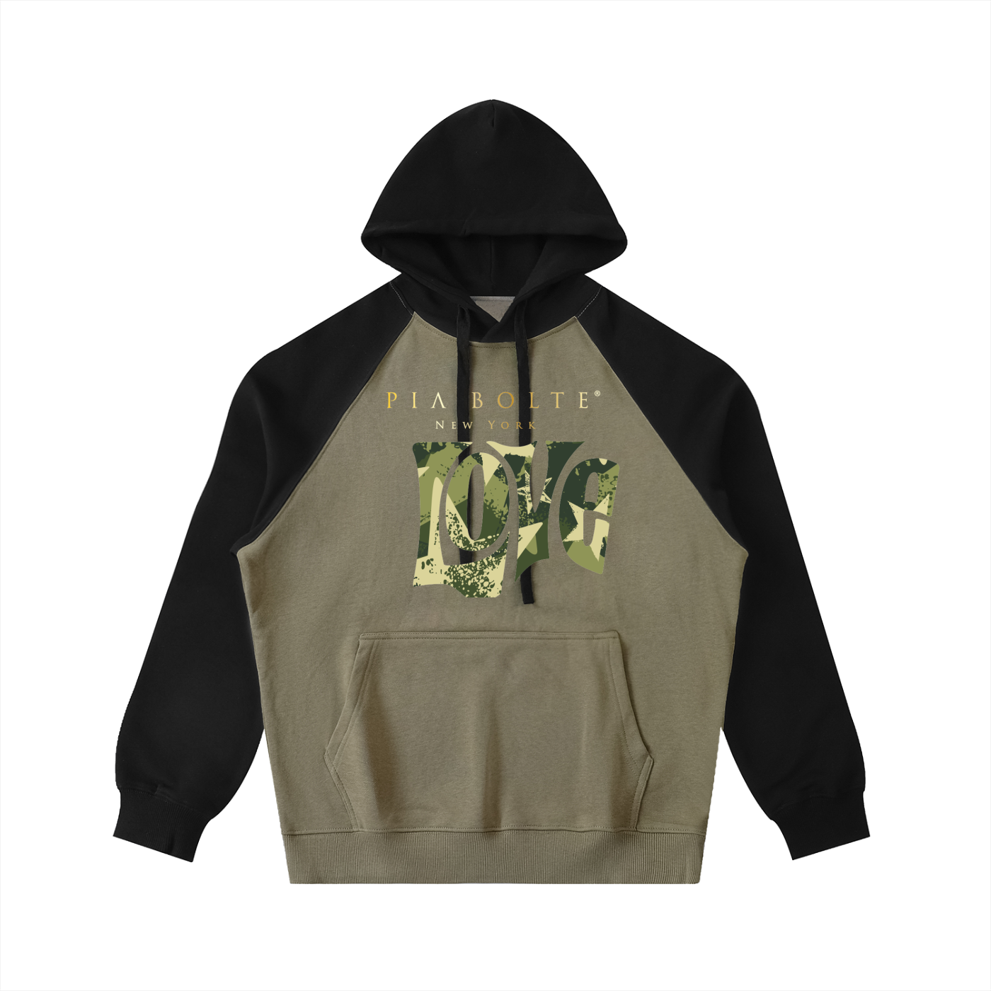 PIA BOLTE® Hoodie - Green Love