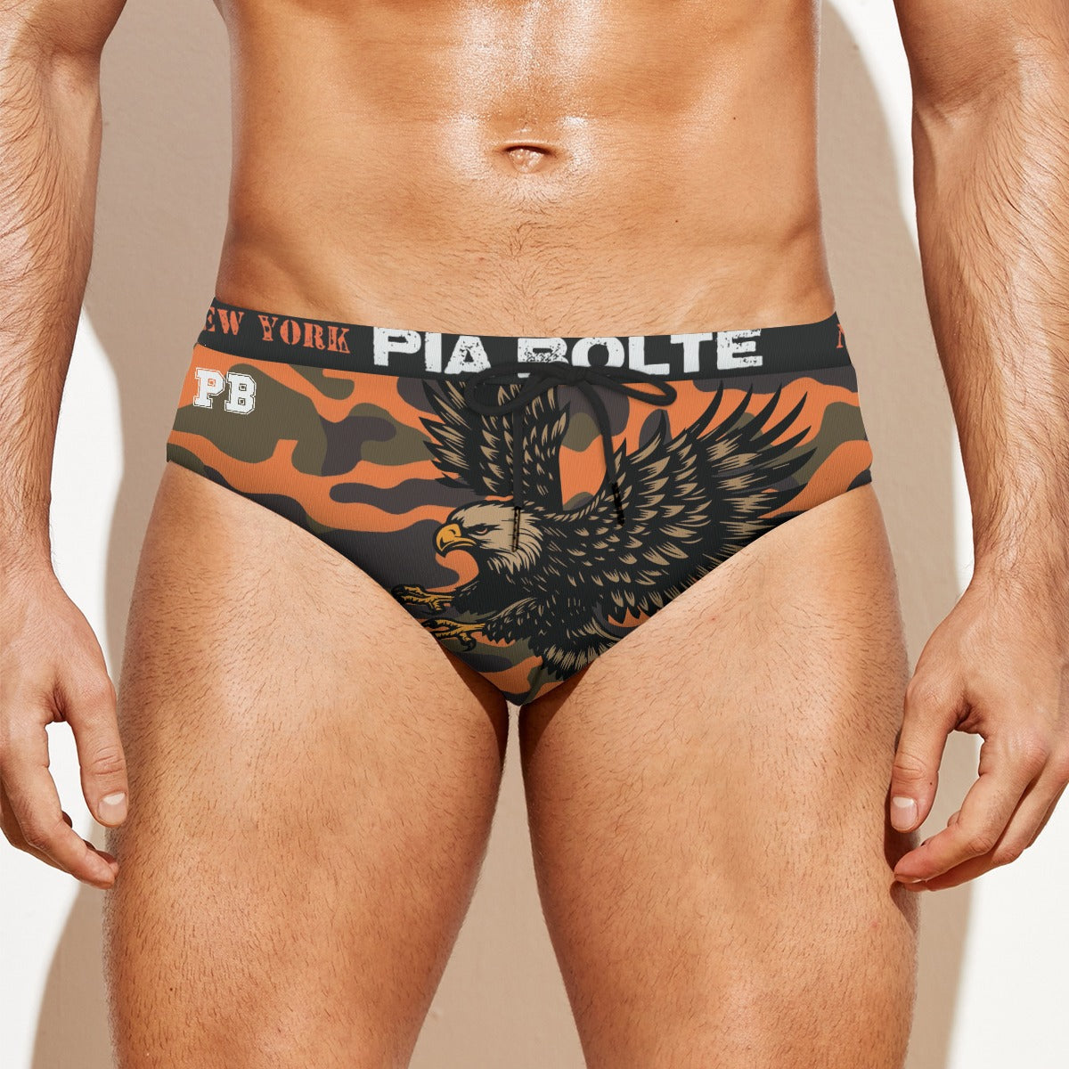 PIA BOLTE® Badehose - Army Eagle