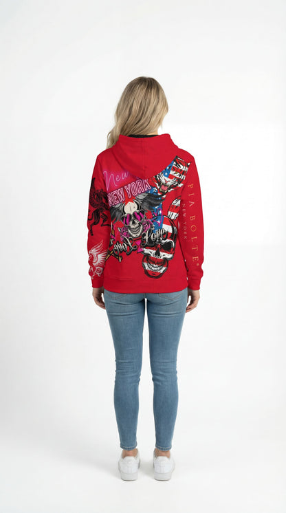 PIA BOLTE® Hoodie red party
