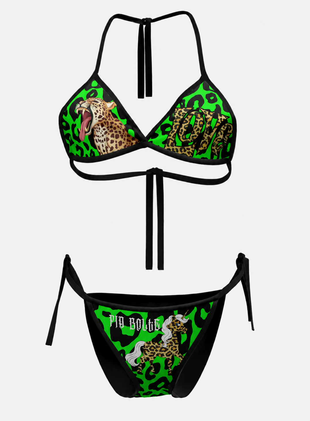 PIA BOLTE® Neon Savage Bikini – Wild Spirit Edition