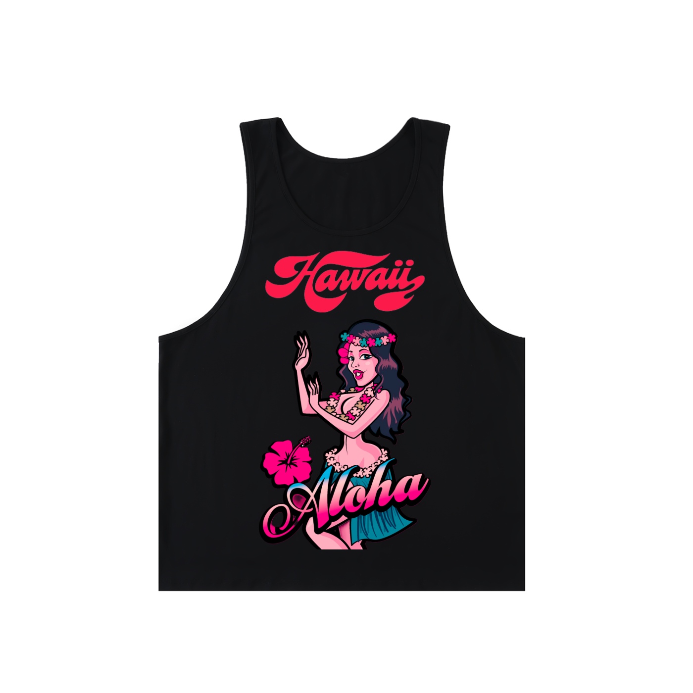 Tank Top Aloha 🌺Tropical Girl
