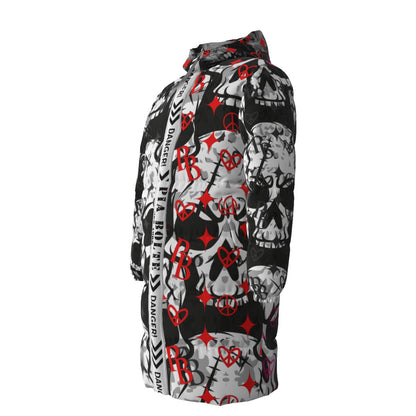 PIA BOLTE® Mantel - Black and White Death