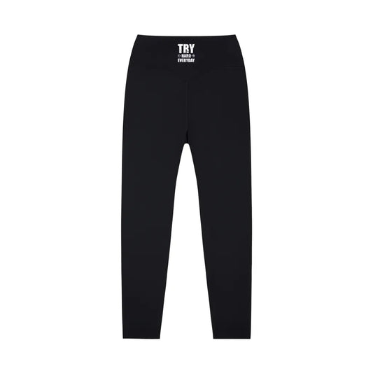 KILLERCLAW®  black Leggings try harder