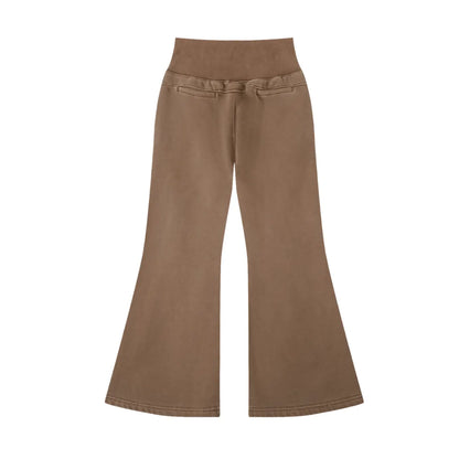 KILLERCLAW® VINTAGE WASHED FLARED FLEECE PANTS - PIA BOLTE® COUTURE