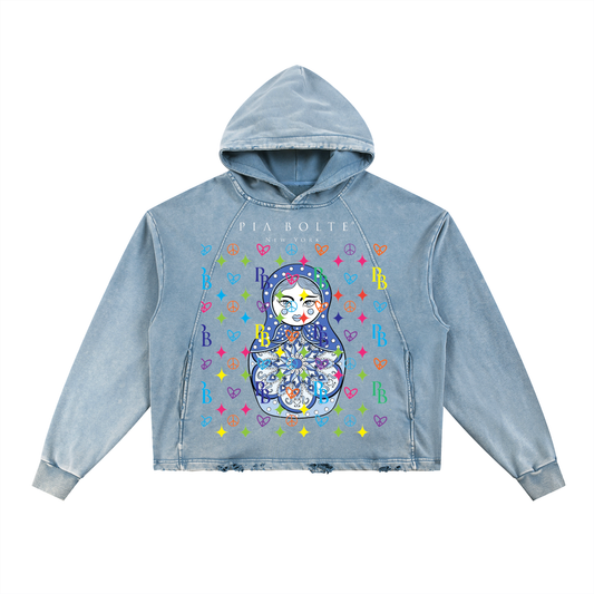 PIA BOLTE® Hoodie - Hologram Matroschka