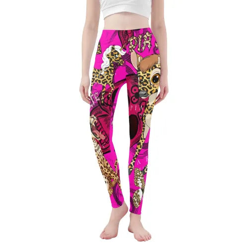 PIA BOLTE® Yoga Leggings pinky