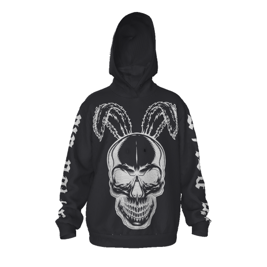 Hoodie Streetstyle Black skull with Angel ᴸᴵᴹᴵᵀᴱᴰ ᴱᴰᴵᵀᴵᴼᴺ