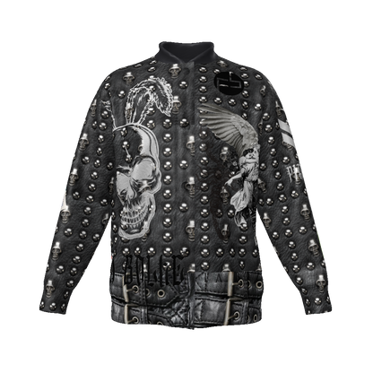 Bomberjacket Skull Punker (unisex)ɴᴇᴡ ʟɪᴍɪᴛᴇᴅ ᴄᴏʟʟᴇᴄᴛɪᴏɴ