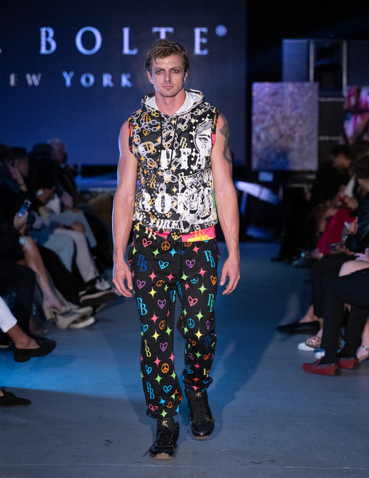 PIA BOLTE® Crop-Weste - Camou Matroschka