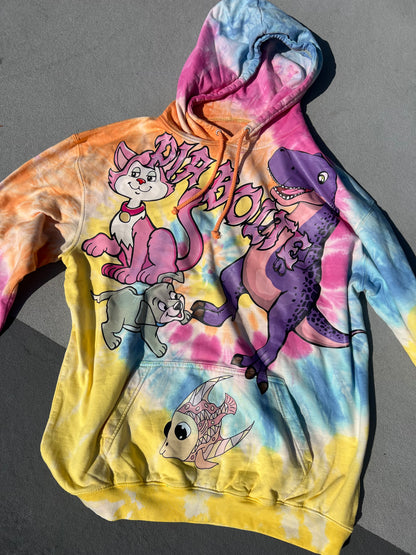 Hoodie LA batic Animal